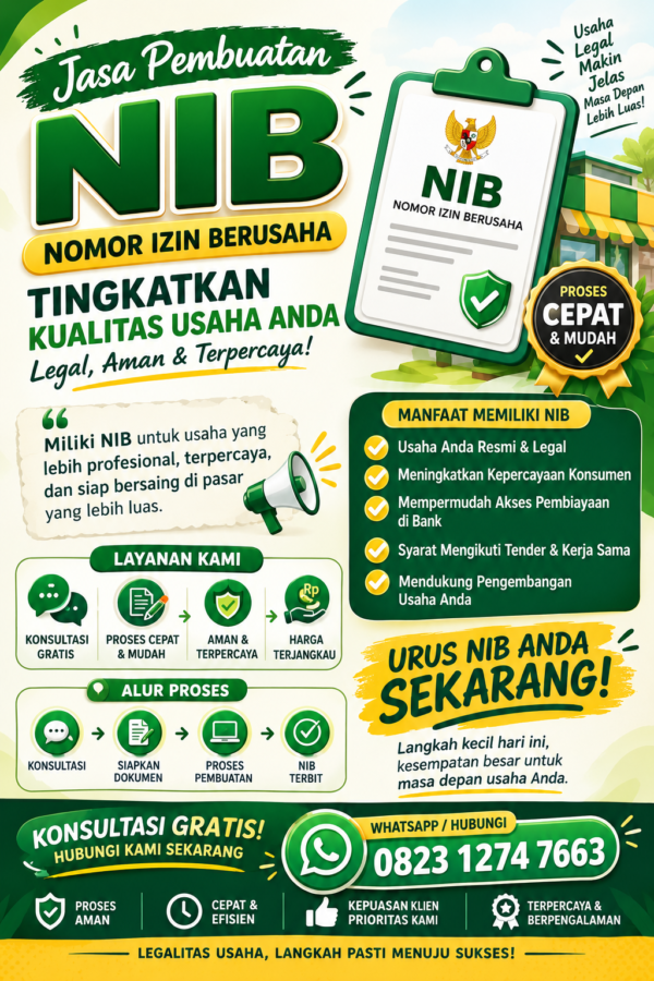 Jasa Pengurusan NIB